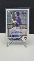 2023 Topps Pro Debut Tucker Toman Auto #PD-8 Blue Jays - $1.97