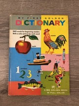 My First Golden Dictionary, Big Golden Book, Richard Scarry, 1963 Edition - £13.58 GBP