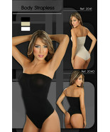 FAJA STRAPLESS BODY SUIT SHAPER / REDUCER MADE IN COLOMBIA  - £11.17 GBP