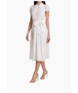 Size 0 Alice + Olivia  Vannessa Belted Midi Shirtdress Retails $595 - $246.51