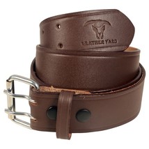 Men’s Top Grain Leather Belts for Men Genuine Solid Belt Workmen 1.75 in... - $526.87 MXN+