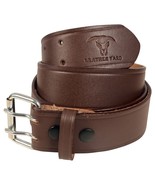 Men’s Top Grain Leather Belts for Men Genuine Solid Belt Workmen 1.75 in... - $524.69 MXN+