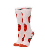 Berry - Women&#39;s fuzzy crew socks - €11,03 EUR