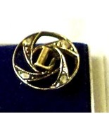 Lions Club Pin 1/2&quot; Diameter 2 1/2&quot; Long - $12.86