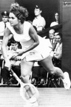 Evonne Goolagong in Action On Tennis Court 1971 24x18 Poster - £18.76 GBP