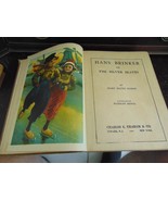Antique 1913 Hans Brinker or the Silver Skates Illustrated by Rudolph Mencl - $91.27 MXN