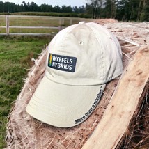 Vintage Wyffels Hybrids Men’s Snapback Adjustable Farmers Hat Nice Tan C... - $177.07 MXN