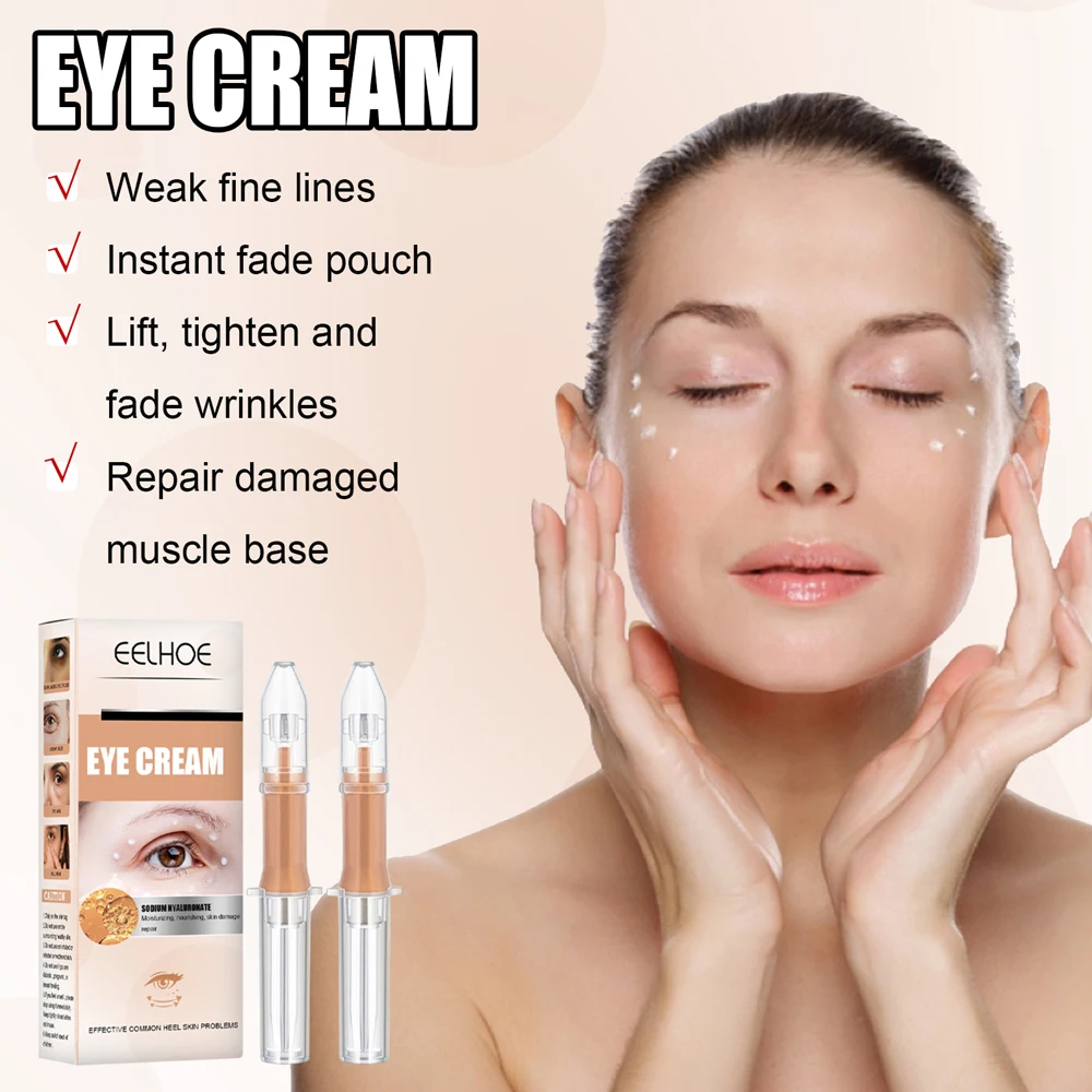 House Home 2pcs Instant Eye A Anti-Wrinkle Anti Aging Skin Care Eye Lifting Fade - £19.45 GBP