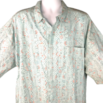 Vtg 80s New Wave Geometric Oversized Hopper Shirt size XL 2XL Frank USA Mervyns - £34.67 GBP