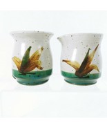 Sugar Creamer Set Studio Pottery Vintage Stoneware Artisan Hallmarked - $44.79 CAD