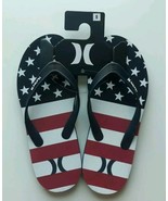 Hurley Men&#39;s Sandals USA style Size 8 Flip-Flops NEW - $16.82