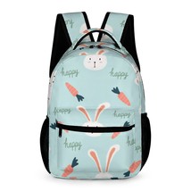 Mondxflaur Cute Rabbit Backpacks for School Kids Teen Lightweight 16.2inch - £27.90 GBP