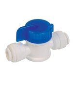 PureT (BV-101) Ball Valve Tube IN 1/4” Tube OUT 1/4”– Easy Fitting - $3.00