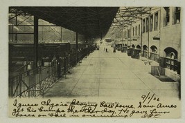 Vintage Railroad Train Postcard Midway Union Station St Louis MO 1906 UDB - £8.59 GBP