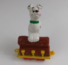 Vintage 2000 Disney 102 Dalmatians #100 Dog On Log Train Car McDonalds T... - $1.93