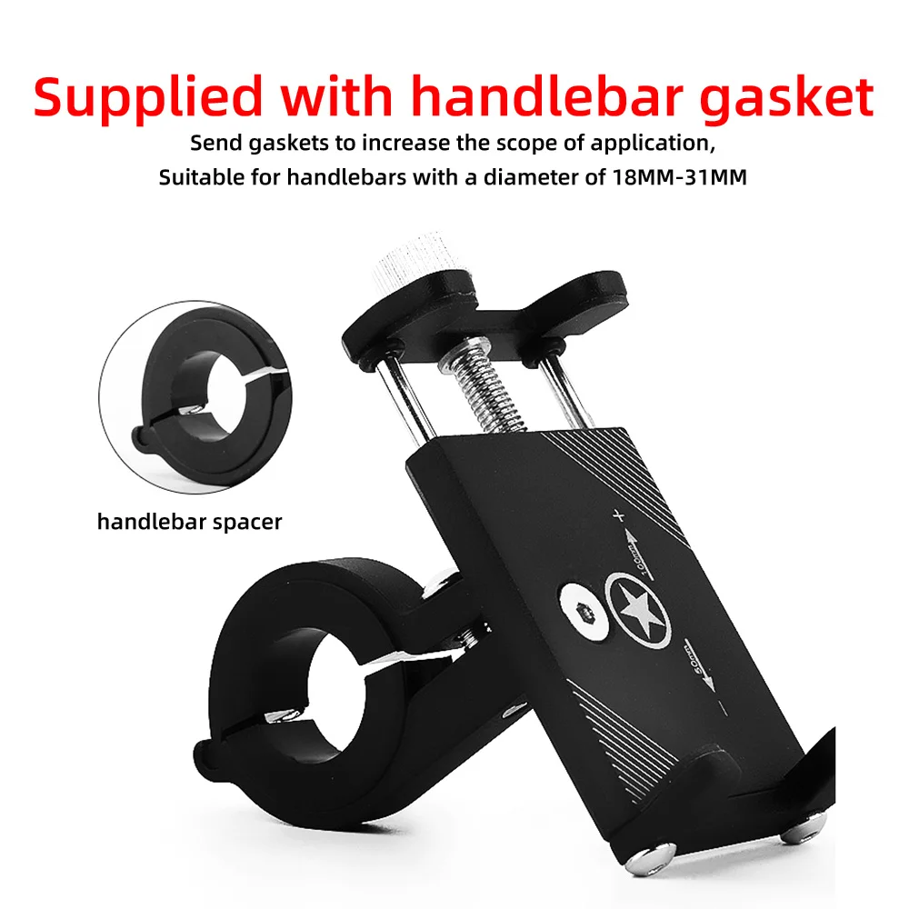 Sporting Adjustable Mobile Phone Stand Holder Handlebar Mount Bracket Rack for A - £23.90 GBP