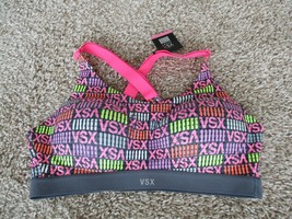 BNWT Victoria&#39;s Secret VSX sport medium support pullover X back sport bra, women - £19.91 GBP