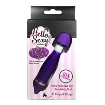 Hello, Sexy! Bling, Bling Mini Wand Purple - £27.99 GBP