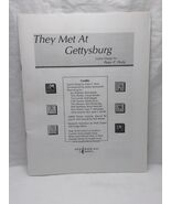 They Met At Gettysburg Board Game Rulebook - €20,24 EUR