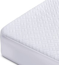 Hanherry 100% Waterproof Mattress Protector Full Size, Bamboo, 21&#39;&#39; Deep Pocket - £33.81 GBP