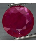 Ruby. 1.90cwt. Natural Earth Mined.  8.7X8.7X2.3mm. Appraised for 320 US - £125.80 GBP