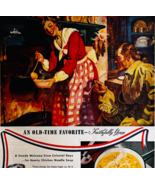 1947 Campbell&#39;s Chicken Noodle Soup Advertisement Old Time Favorite DWWW8 - $42.03 CAD