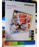 Polaroid Photo Paper 7x5 Premium Gloss 22 Sheets &amp; 1 6.5x4 - £4.24 GBP
