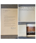 1961 Lincoln Continental Masterpiece Pure Élégance Auto Sales Pictural B... - $749.32 MXN