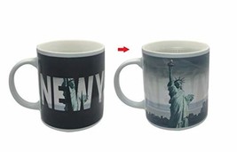 Color Changing! City Skyline ThermoH Exray Ceramic Coffee Mug (New York ... - $12.73