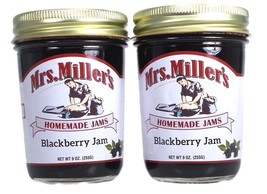 Mrs. Miller&#39;s Blackberry Jam, 2-Pack 9 oz. Jars - £20.48 GBP