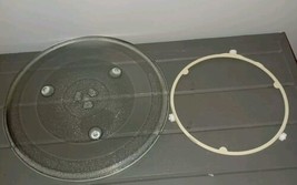 Microwave Turntable Glass Plate Tray 12-1/4&quot; and Ring - $242.83 MXN