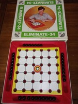  1976 Funtastick, Inc. Eliminate-34 Single Player Puzzle Game Complete &amp;... - £31.06 GBP