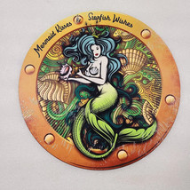 Mermaid Kisses And starfish wishes steel metal sign - £71.21 GBP