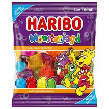 HARIBO Monster Hunt fruity gummy bears 175g- Limited- Made in Germany FR... - £6.68 GBP