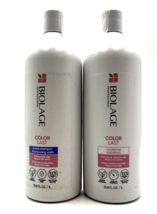 Biolage Color Last Purple Shampoo &amp; Conditioner 33.8 oz Duo - £62.16 GBP