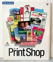 Vintage Broderbund The Print Shop Version 10 1999 - 5 CD Set Windows 95/98/NT - £11.17 GBP