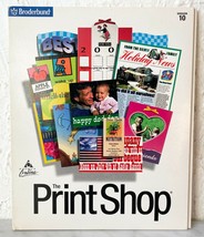 Vintage Broderbund The Print Shop Version 10 1999 - 5 CD Set Windows 95/98/NT - £10.94 GBP