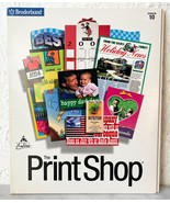Vintage Broderbund The Print Shop Version 10 1999 - 5 CD Set Windows 95/... - £11.17 GBP
