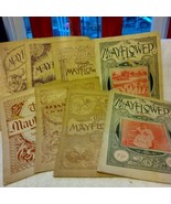 The Mayflower 1894-1896 8 issues Floral Park, NY plants health food soft... - $125.00