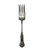 Oneida 1906 Gloria Grenoble Meat Serving Fork 8 1/4&quot; Silverplate No Mono - $15.48 CAD