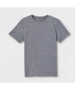 Boys Snow Jersey Short Sleeve T-Shirt - Cat &amp; Jack Gray Heather XXL 18 H... - $9.30 CAD