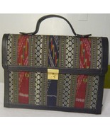 Briefcase with Thai Fabric Design - $96.04 CAD