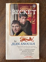 BECKET by Jean Anouilh vintage 1964 Signet FIRST PRINTING paperback MOVI... - £6.09 GBP