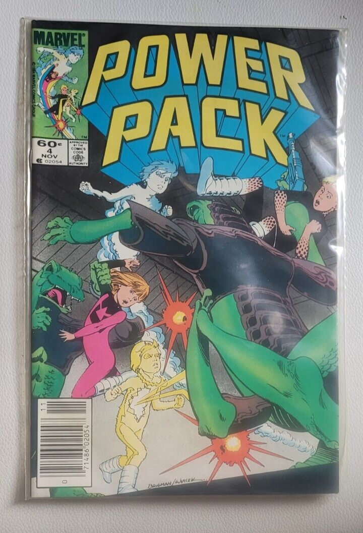 VTG Power Pack Comic Book 4 Nov Marvel Collectible Cartoon Collectible Nice - $9.99