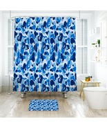 Bape Camo Army 1 Shower Curtain Bath Mat Bathroom Waterproof Decorative ... - $428.95 MXN+