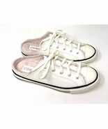 Converse CTAS DAINTY Mule Slip Egret Faux Leather Fur Sandal Womens Size 9 - €32,33 EUR