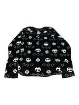 Disney Nightmare Before Christmas Skellington Fleece Sleep Lounge Top Pa... - £14.89 GBP