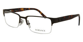 Versace VE1184 1269 Eyeglasses Brown Frame Demo Lens 53mm - $88.99