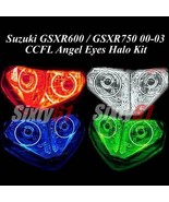 Suzuki GSXR 750 Halo Headlight 2000-2003 CCFL Angel Eye Demon Dual Light... - £55.78 GBP