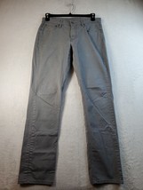 Levi&#39;s Pants Mens Size 33x32 Gray Cotton Pockets Flat Front Belt Loops Pull On - £7.35 GBP